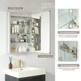 thumbnail image 6 of Santona 20 in.W x 32 in.H Medicine Cabinet with Aluminum Frameless LED Mirror, 6 of 16