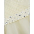 thumbnail image 6 of Haitryli Kids High Low Flower Girls Dress One Shoulder Rhinestone Chiffon Gown Party Dress Champagne 10, 6 of 7