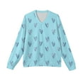 thumbnail image 5 of Valentines Day Mens Sweatshirts Stretch V Neck Hollow Heart Pattern Pullovers Valentines Pullover Tops for Men, 5 of 5