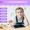 thumbnail image 6 of MAGOTAN 8.5 Inch Unicorn Drawing Tablet for Kids Toddler Drawing Doodle Pad Educational Toys Boys Girls Birthday Gifts, Purple, 6 of 6