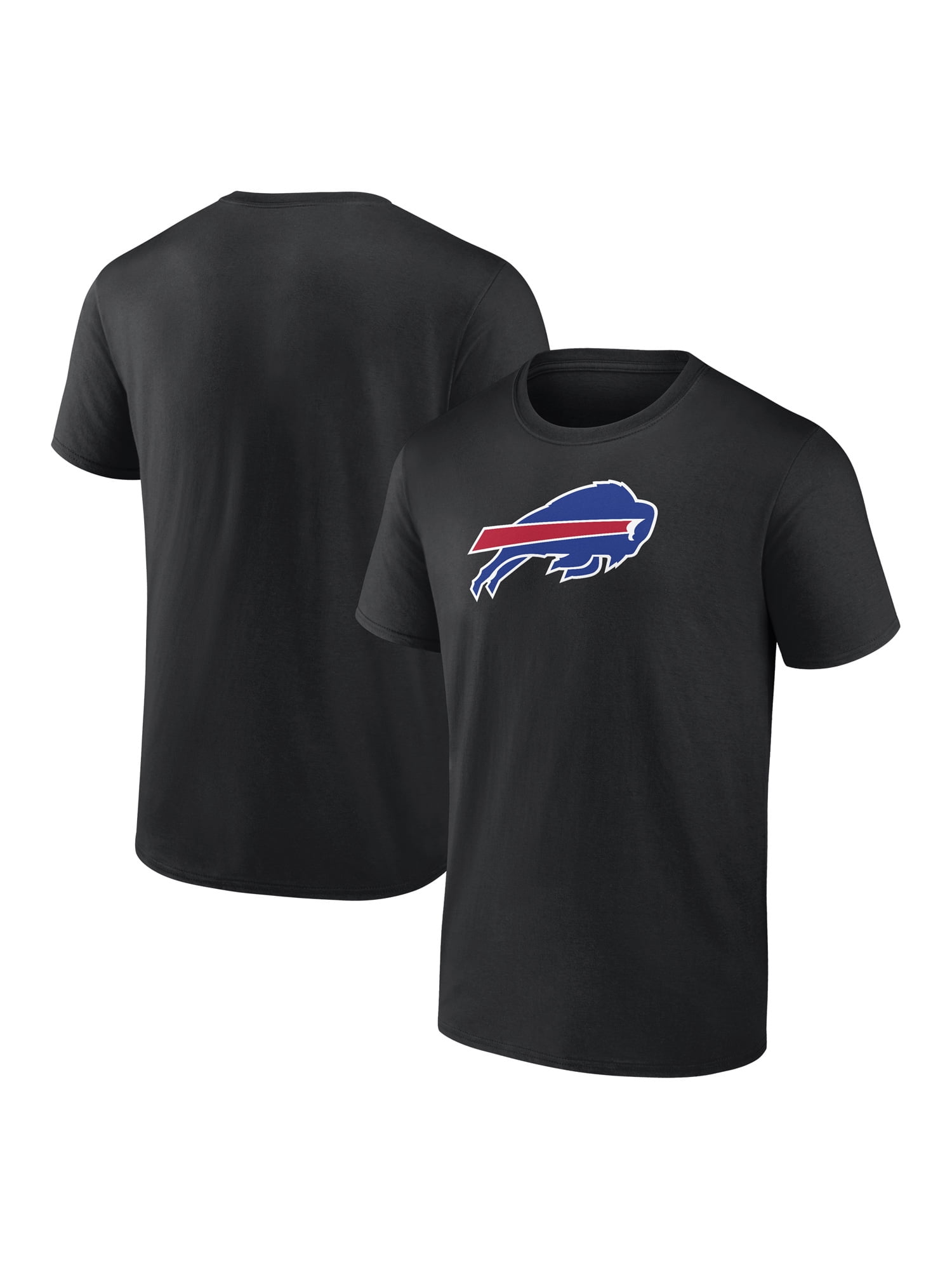 NFL Buffalo Bills Men's Cotton Black Short Sleeve T-Shirt