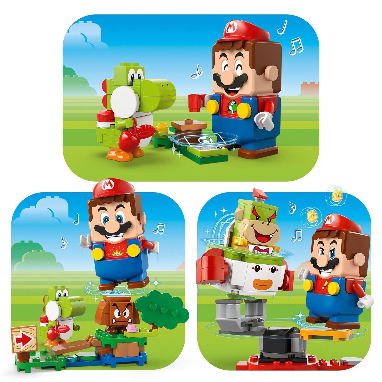 LEGO Super Mario Aventures avec LEGO® Mario interactif 71439 Ensemble de construction (218 pièces) Comprend 218 pièces, 6+ ans