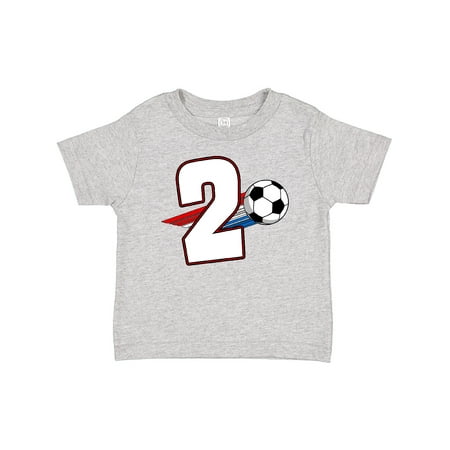 

Inktastic Second Birthday Soccer Boys or Girls Baby T-Shirt