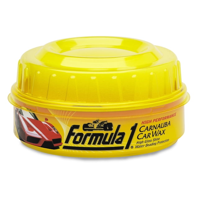 Pasta de cera para coche Fórmula 1, carnauba, brillo intenso, 240 ml