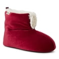 thumbnail image 3 of Dearfoams Women's Zoey Shiny Velour Duvet Bootie Slippers, 3 of 6