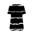 thumbnail image 5 of yillto Womens Blouse Summer Short Sleeve Tops V Neck Casual Tunic Shirt Flowy Loose Pleated Shirts, 5 of 5