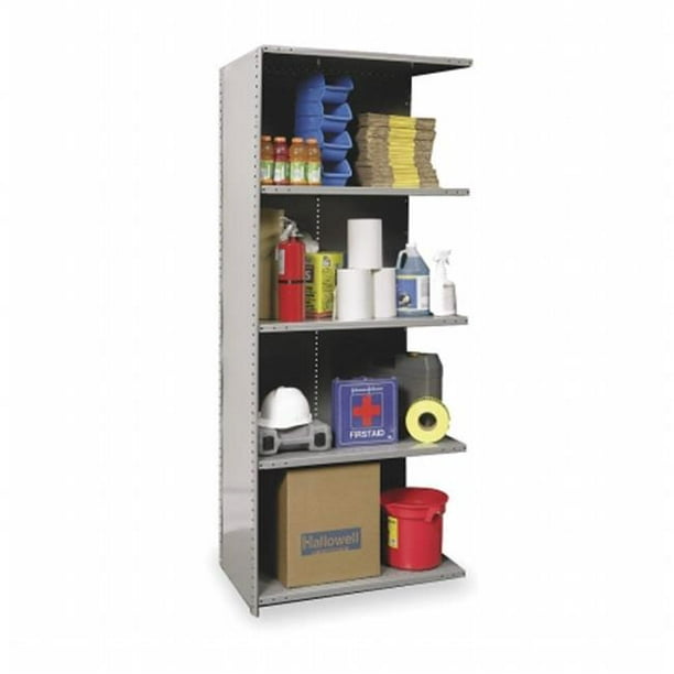 Hallowell Ah7523 2407pb Hallowell H Post High Capacity Shelving 36 In W X 24 In D X 87 In H 707 Marine Blue Posts And Sides Walmart Com Walmart Com