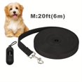 thumbnail image 1 of CNKOO 2 Pieces Of Dog Leash Portable Dog Poo Bag  15ft/20ft/30ft Outdoor Dog Leash  Outdoor Dog Training Leash  Tracking Leash Extended Dog Training Leash  Dog Free Play, 1 of 7
