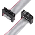 thumbnail image 5 of Unique Bargains IDC 10 Pins Connector Flat Ribbon Cable Female Connector 30cm 2mm Pitch,5pcs, 5 of 5