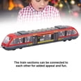thumbnail image 3 of Tren de Juguete Educato para Niños, Modelo de Simulación Fundido A Presión Con Motor de Alta Velocidad, Modelo de Tren Bala para Niños, 3 of 7