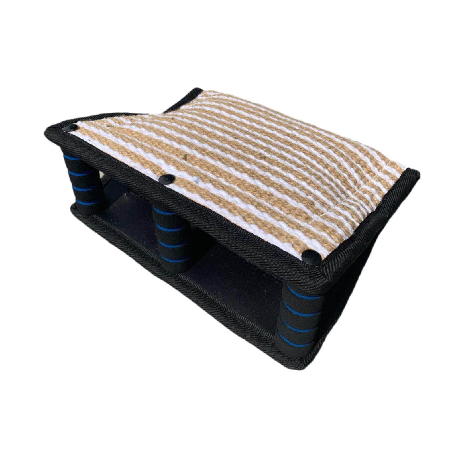 oshhni Dog Bite Pillow Bite Training Interactive Toy for Huskies Labradors black