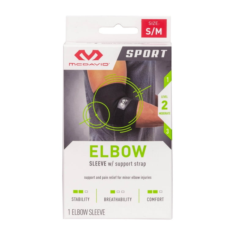 AGOGIE Resistance Band Elbow Sleeve : Black L/XL