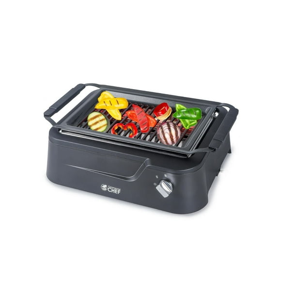 Comercial chef Indoor smokeless grill Infrared