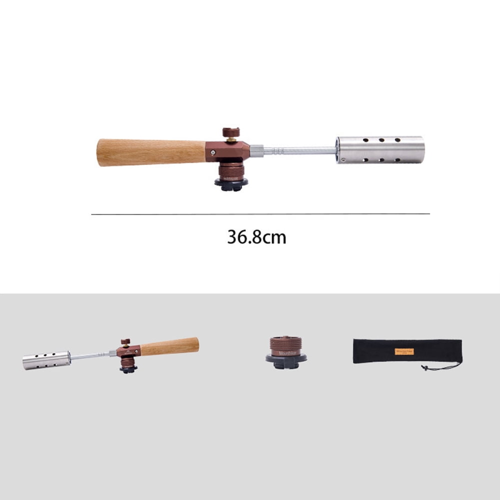 Butane Handle Outdoor Blow Torch, Butane Torch with Canister Adapter, Torch with ...