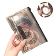 thumbnail image 3 of 100 Elastic Rubber Band Hair Rings, Soft, Do Not Damage Hair, Can Be Reused, Suitable For Girls And Women, Woven Hair Rope, 3 of 3