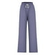 thumbnail image 4 of Puntoco Pantalones De Pierna Ancha Con Cordón Estampado De Color Sólido A La Moda Para Mujer Azul Marino Xxxl, 4 of 4
