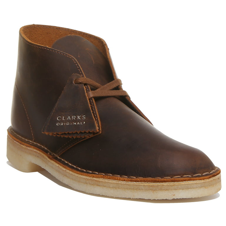 Clarks Desert Boot Two Eyelet Lace Up In Beeswax Size - Walmart.com