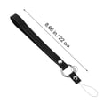 thumbnail image 2 of 1Pc Camera Cellphone Wrist Lanyard Ring Practical Phone Wrist Strap (Black), 2 of 9
