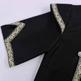 thumbnail image 5 of WRFWUL Mens Medieval Robe Costume Knight Tunic Cosplay Tops Viking Pirate Renaissance Jacket with Belt, 5 of 7