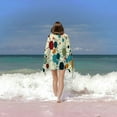 thumbnail image 6 of PHYHOO Retro Microfiber Sand Free Beach Towel Oversized Quick Dry Absorbent for Pool Swimming Bathroom Beach Towel 30x60in, 6 of 8