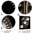 thumbnail image 3 of Designart "Traditional African Mask Ethnically Crafted XIX" African Tribal Metal Art Living Room, 3 of 5