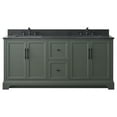 thumbnail image 2 of Vanity Art 72 Inch Double Sink Bathroom Vanity with Sink & Top, 2 of 9