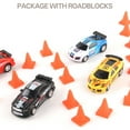 thumbnail image 5 of BESTSKY Toy Cars,Creative Boy Toys Age 6-8,Rear Lights Race Car,Red, 5 of 6