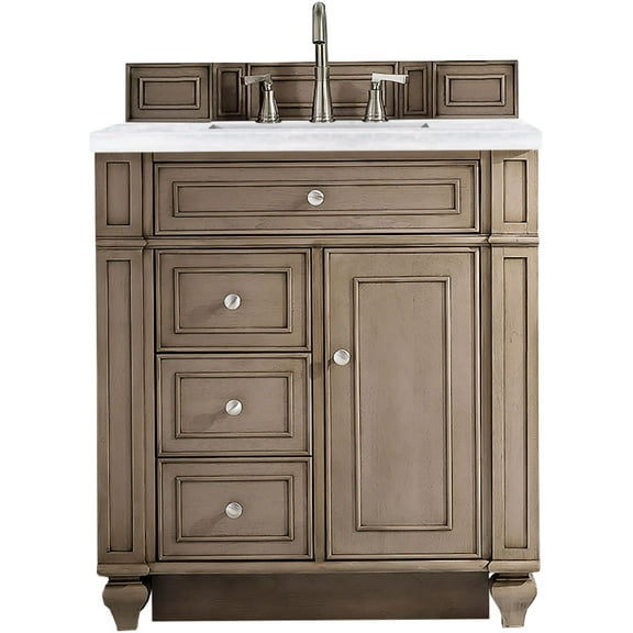 James Martin Vanities 157-V30-3Af Bristol 30" Free Standing Single Basin Hardwood Vanity