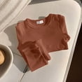 thumbnail image 3 of Enyan Kids Thermal Underwear Set Long Thermal Underwear Fleece Lined Base Layer Set for Girls Boys Coffee,5-6 Years, 3 of 5
