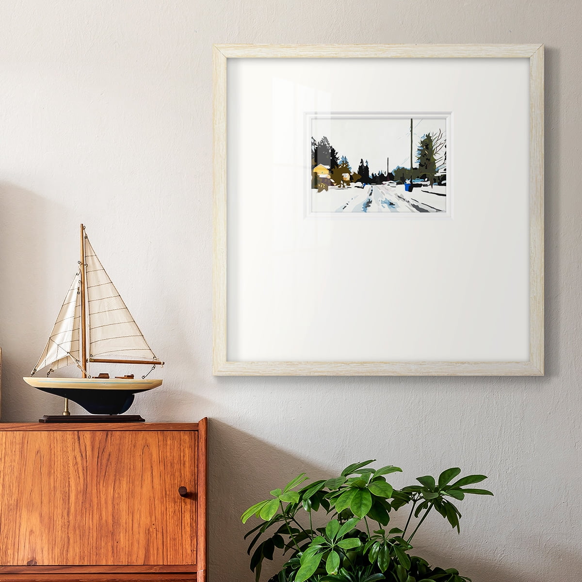 WinterhoodPremium Framed Print