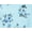 Seamist Blue Ditsy Bouquet, variant on Woman Within Plus Size Perfect Printed Long-Sleeve Mockneck Tee
