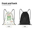 thumbnail image 5 of Kdxio Frog and Mushrooms Print Drawstring Backpack Bag,Waterproof Draw String Back Sack, Gym Drawstring Bags Swim Bag For Unisex, 5 of 9