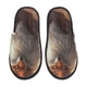 thumbnail image 1 of Balery Mystic Fox With Halo Pantuflas de Casa de Felpa Silenciosas con Diseño Estampado, Zapatillas Cómodas Antideslizantes de Algodón para Interior-Medium, 1 of 8