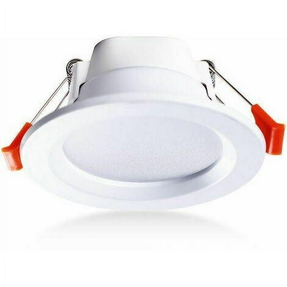 Dimmable LED Retrofit Downlight, Energy Efficient 5 W Warm White Light High Output LED for Bathrooms Kitchens Basements, IP65 Waterproof Easy Installation No Transformer Required (4 Pack)