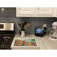 thumbnail image 5 of Roses in Watercolor Glass Cutting Board Large 12 in x 15 in, 5 of 5