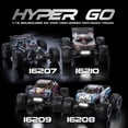 thumbnail image 3 of Coche teledirigido Mjx Hyper 16207/16208/16209/16210 sin escobillas, 2,4, 1/16, Control remoto, camioneta 4WD, vehículo todoterreno de alta velocidad, regalos, 3 of 4