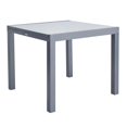 thumbnail image 1 of Mesa de Comedor de Aluminio Extensible Apta para Exterior Duradera de Aluminio y Cristal, Modelo Lyra II, 1 of 5