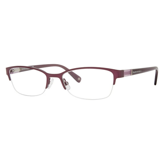 Banana Republic Semi-Rimless Cat Eye/Butterfly Matte Purple Violet Eyeglasses