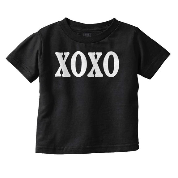 XOXO Hugs Kisses Cute Adorable Toddler Boy Girl T Shirt Infant Toddler Brisco Brands 12M