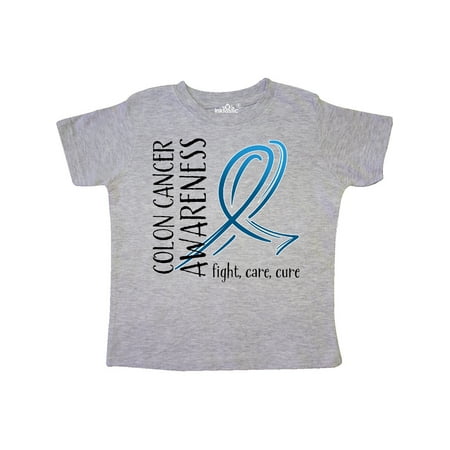 

Inktastic Colon Cancer Awareness- Fight care cure Gift Toddler Boy or Toddler Girl T-Shirt