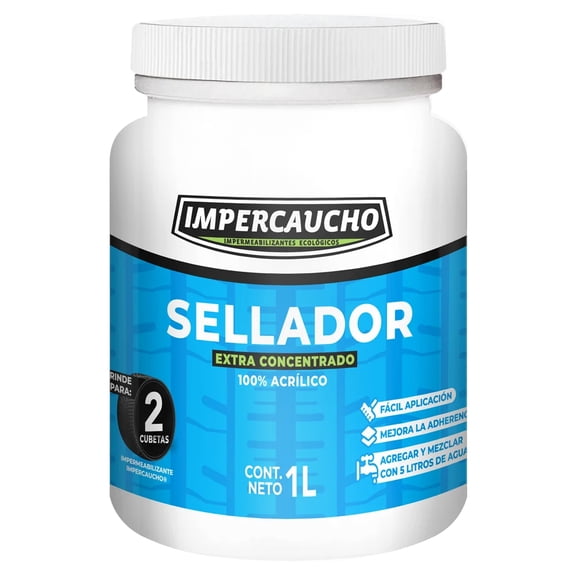 Sellador Impercaucho Ecológico 750 ml Extra Concentrado