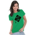thumbnail image 3 of Grad Never A Doubt Graduation Cap Womens Slim Fit Graphic Tee Brisco Brands M, 3 of 5