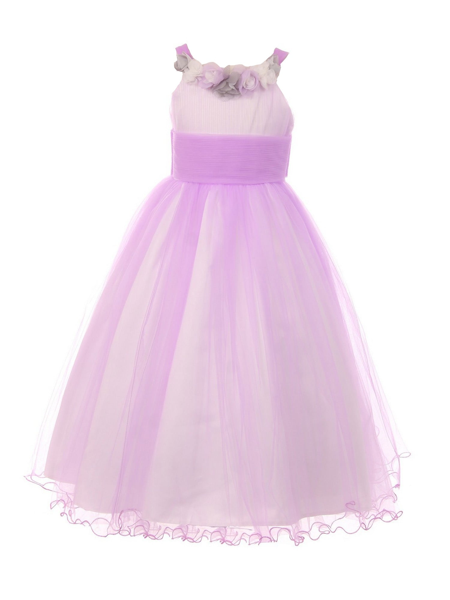girls lilac bridesmaid dresses