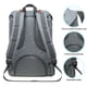 thumbnail image 5 of KAUKKO Mochila para portátil al aire libre, mochila de viaje para portátil de 15,6 pulgadas (5-13/GRIS) KAUKKO EP5-13-Grey, 5 of 5