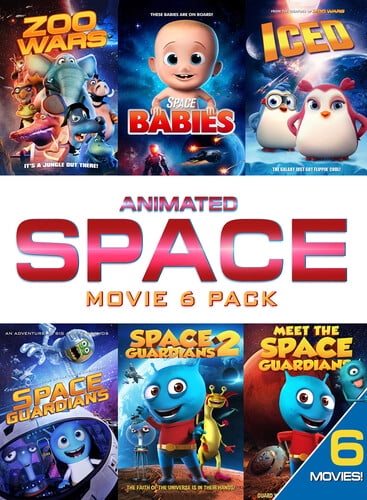 Animated Space (adventure Movie 6 Pack) (DVD) 