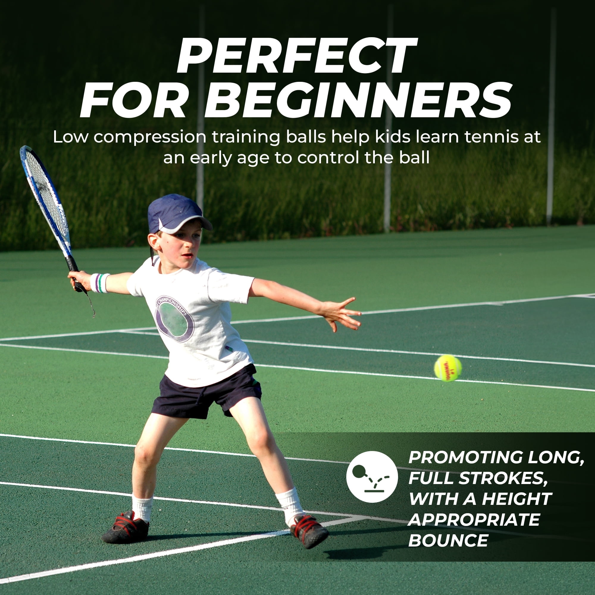 Tourna Green Dot Tennis Ball 50 Pack