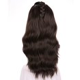 thumbnail image 5 of Onedor Long Curly Hair Full Wigs Cosplay Party Wig (Brown), 5 of 8
