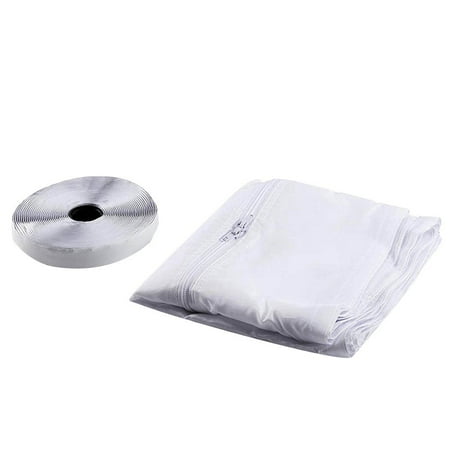 

Promotion Sale! Denbek Protective Cover Mobile Air Conditioning Hose Window Cover Sealing Baffle 4 Meters Sealing Cloth 1X Window Guard 1X Adhesive Velcro