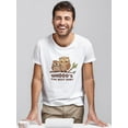 thumbnail image 2 of Whoooo's The Best Dad? T-Shirt Men -Smartprints Designs, Male x-Large, 2 of 4
