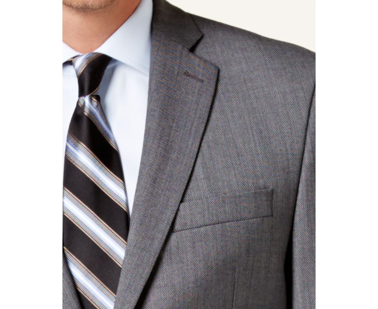 michael kors suits silver